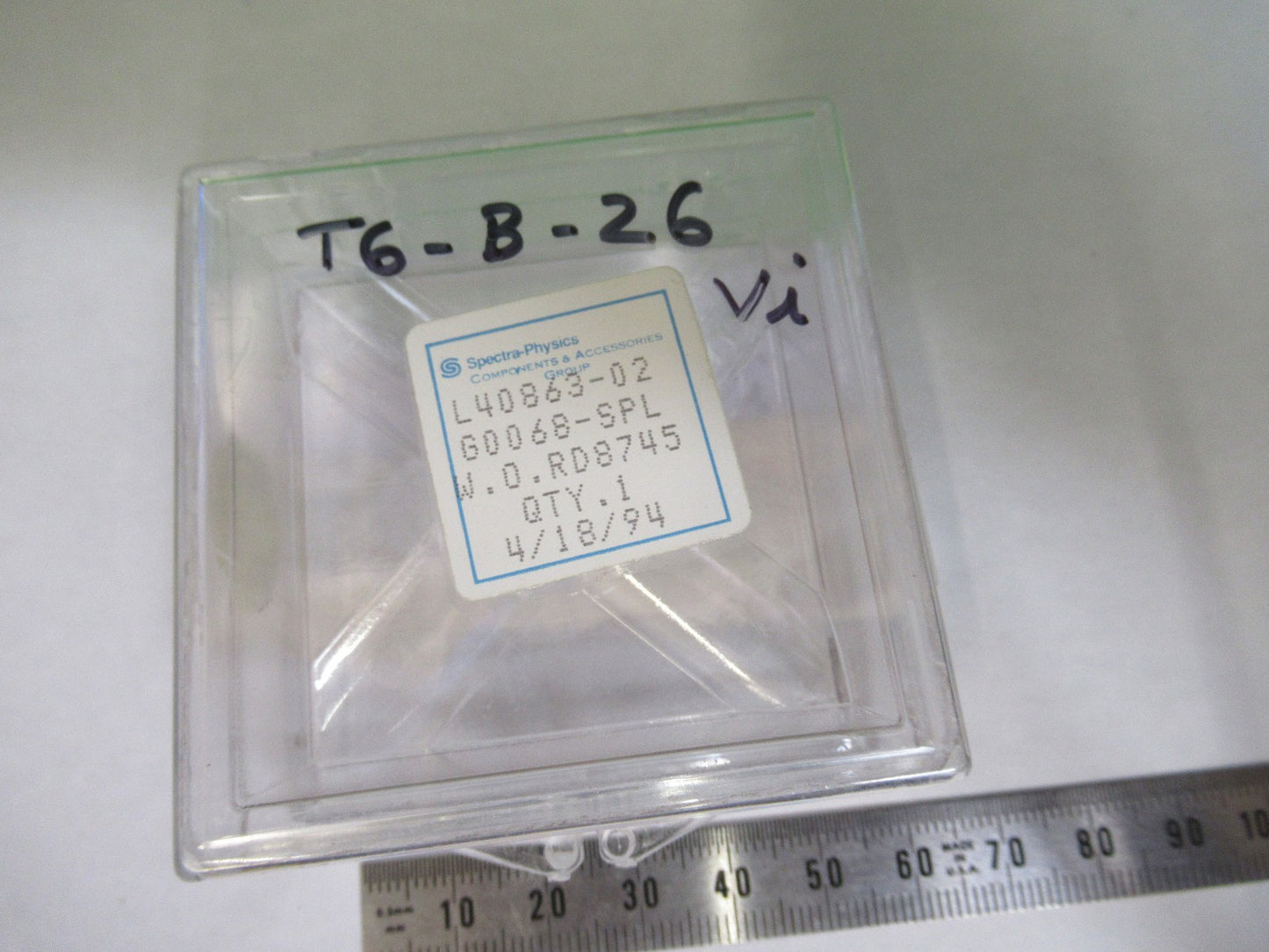 OPTICAL SPECTRA PHYSICS G0068-SPL MIRROR PHOTONICS OPTICS AS PICTURED T6-B-26