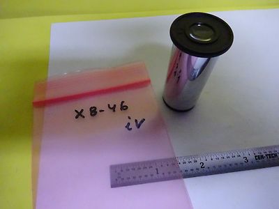 MICROSCOPE PART EYEPIECE ANTIQUE OCULAR 6X OPTICS X8-46