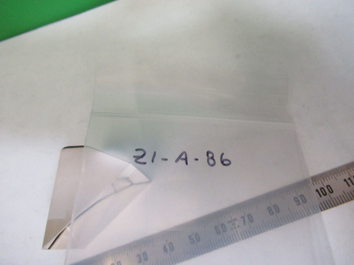 OPTICAL glass prism MIL SPEC laser OPTICS AS PICTURED Z1-A-86