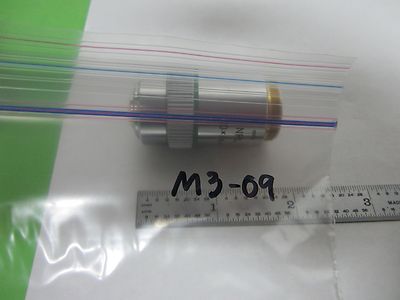 LEITZ GERMANY 20X OBJECTIVE INFINITY MIKROSKOP TEILOPTIK WIE BESEHEN BIN#M3-09