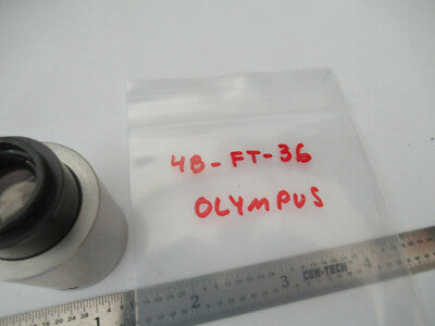 OLYMPUS 42X OBJECTIVE INSPECTION LENS MICROSCOPE PART AS PICTURED &4B-FT-36