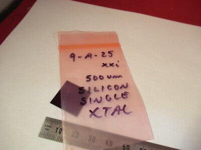 SQUARE SILICON SINGLE CRYSTAL 500um WAFERS AS PICTURED &9-A-25