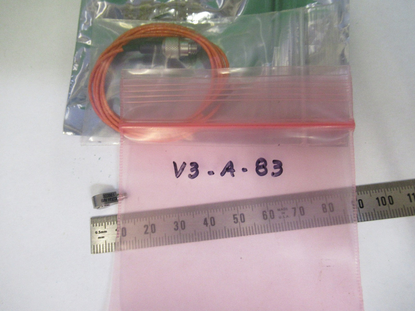 ACCELEROMETER DYTRAN 3225E1 VIBRATION SENSOR 1.6 pC/g as pictured V3-A-83