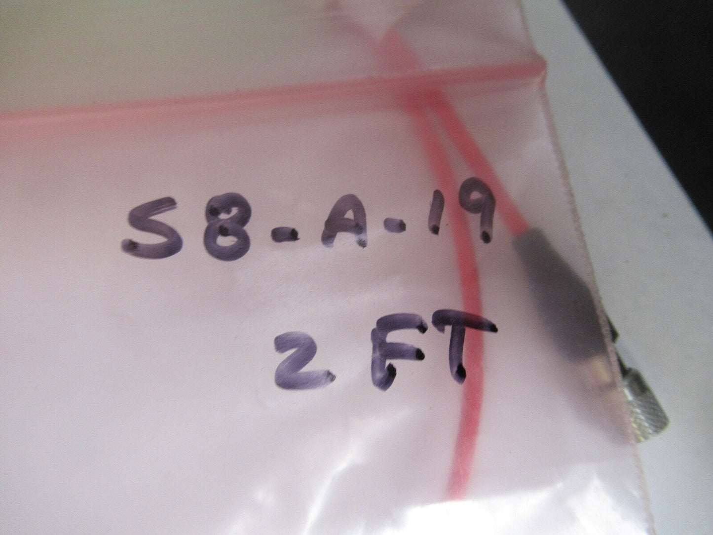 2ft CABLE for ACCELEROMETER SENSOR 10-32 connector to 10-32 AS PICTURED S8-A-19