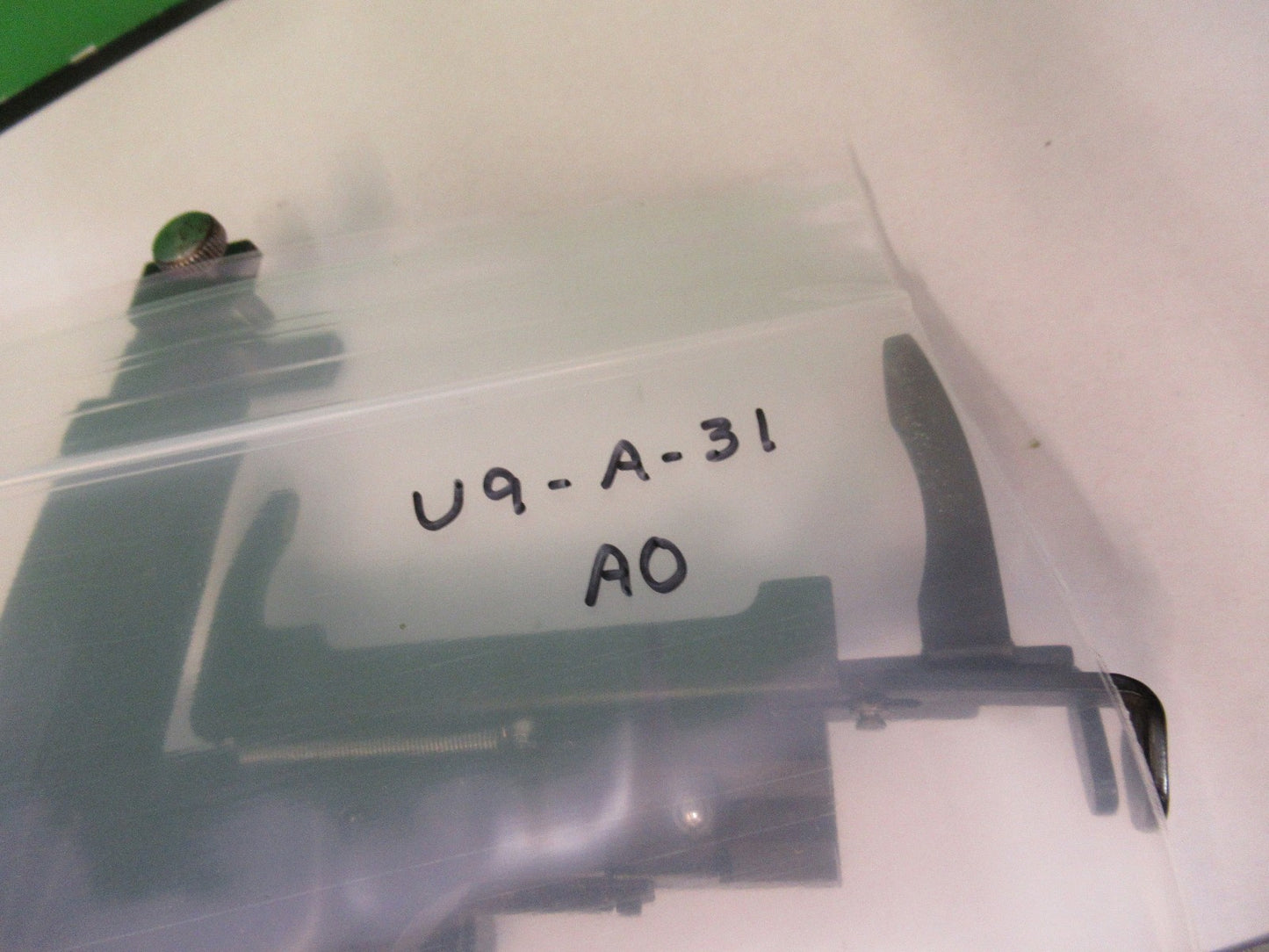 ANTIQUE UNIVERSAL AO SPENCER XY CLIPS MICROSCOPE PART AS PICTURED U9-A-31