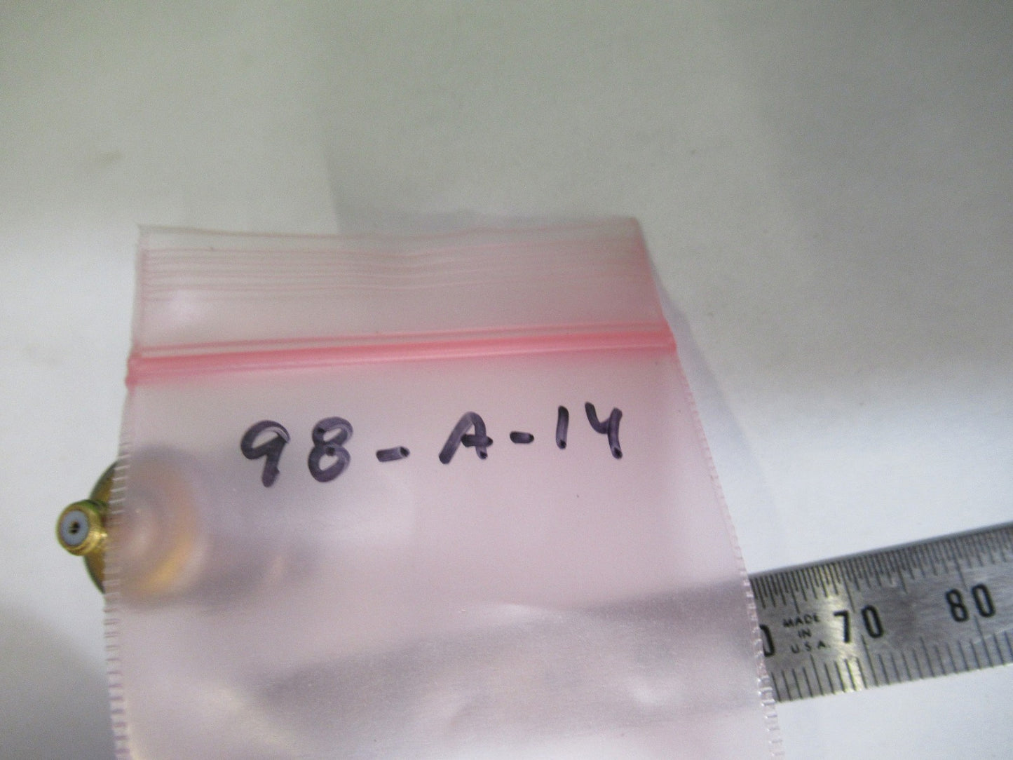 ELECTRA SCIENTIFIC SENSOR ACCELEROMETER 10-32 connector AS PICTURED 98-A-14