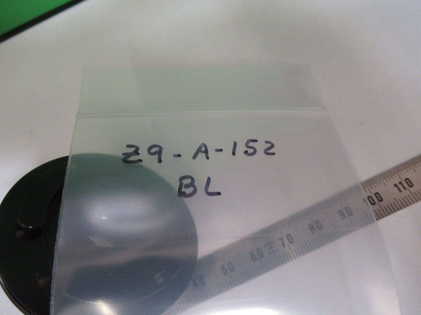 ANTIQUE BAUSCH LOMB CONDENSER + IRIS MICROSCOPE PART AS PICTURED &Z9-A-152