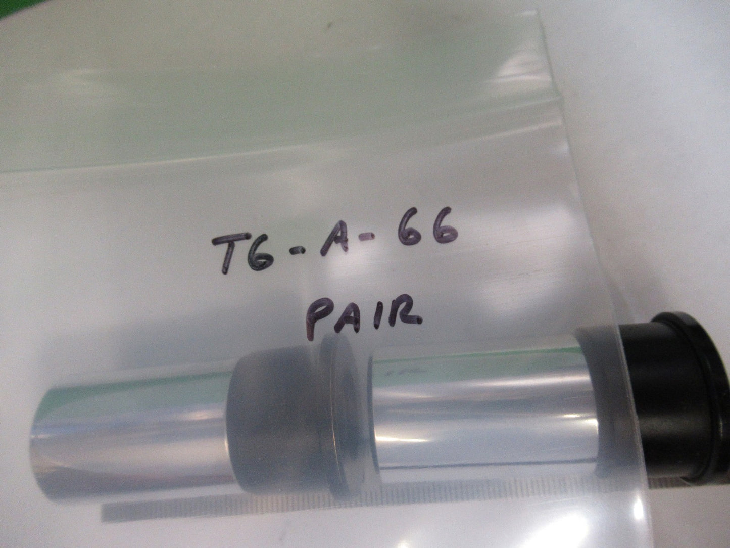 PAIR EYEPIECE WILD HEERBRUGG SWISS 10xW MICROSCOPE PART AS PICTURED T6-A-66