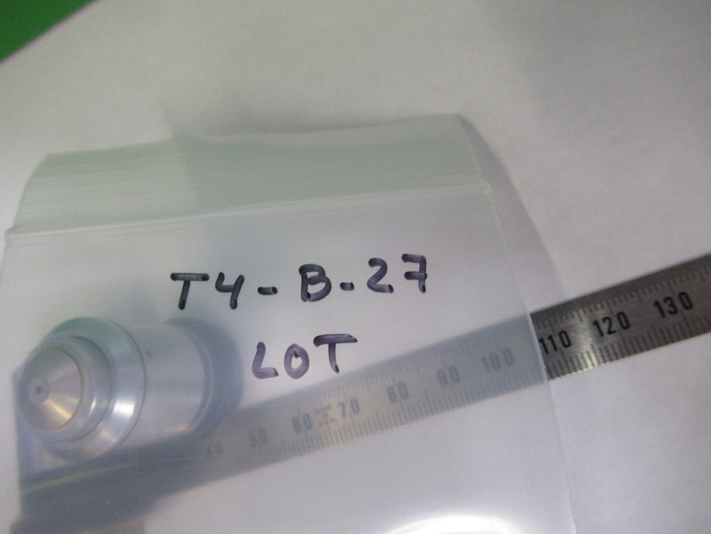 LOT OBJECTIVE OLYMPUS JAPAN 40X 100X MICROSCOPE PART AS PICTURED T4-B-27