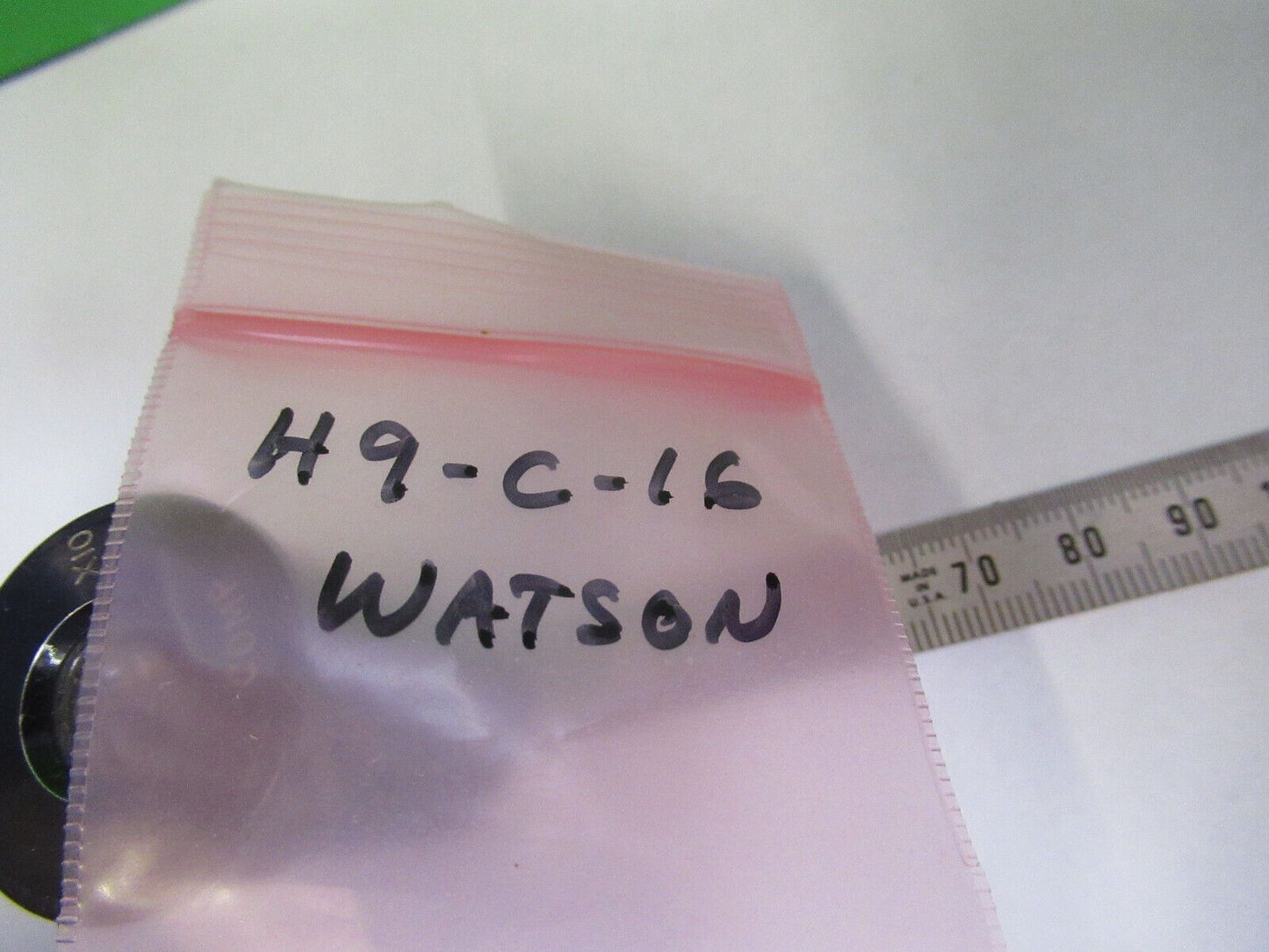 WATSON LONDON UK EYEPIECE 10X COMP OPTICS MICROSCOPE PART AS PICTURED #H9-C-16