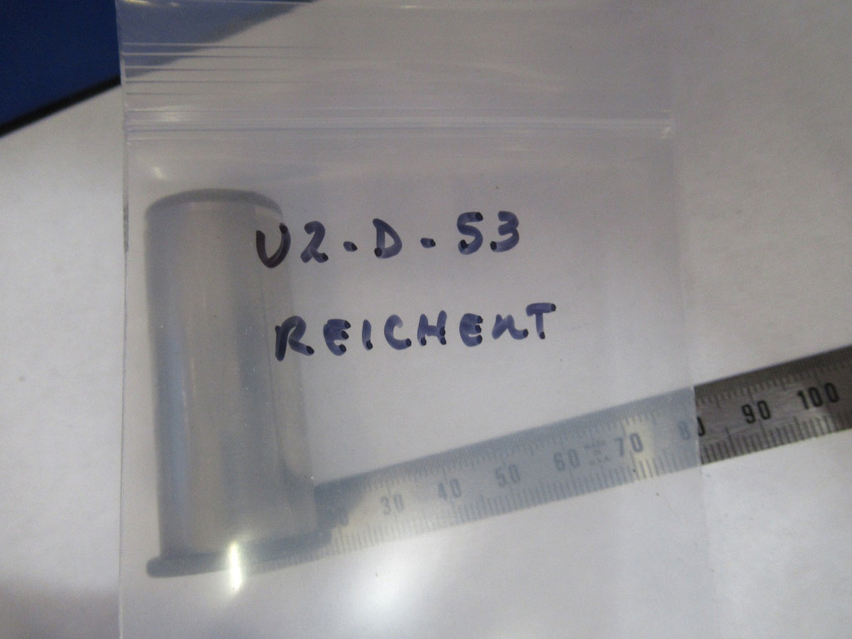 Antique Brass Reichert Wien 5X Eyepiece Microscope Part