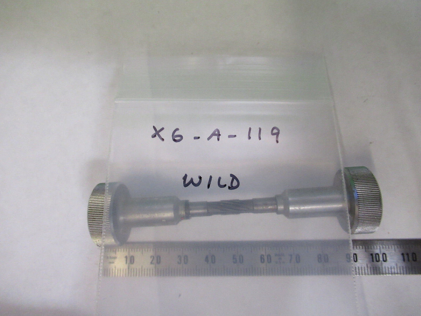 WILD HEERBRUGG M11 SET OF KNOBS ANTIQUE MICROSCOPE PART as pictured X6-A-119