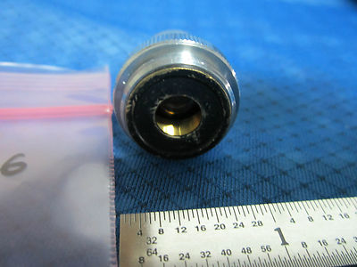 MICROSCOPE PART OBJECTIVE EDSCORP 5X #3-26 OPTICS BIN#3