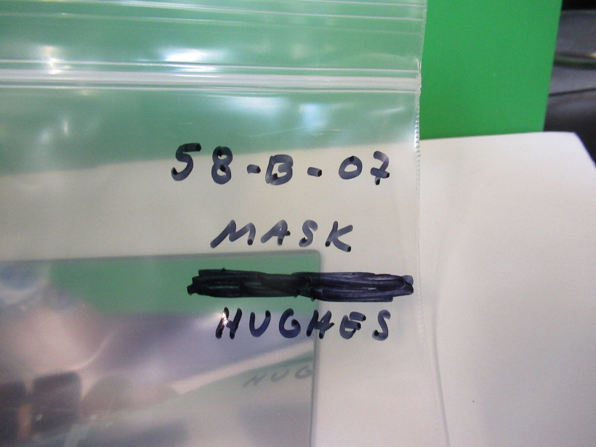 Optical Mask Collectable Hughes Aircraft Mil Spec Optics