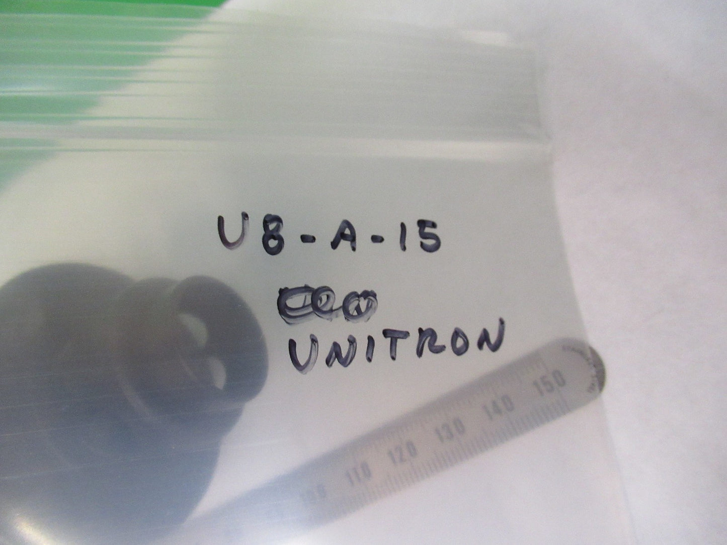 UNITRON JAPAN DARK CONDENSER PHASE OPTICS MICROSCOPE PART AS PICTURED U8-A-15