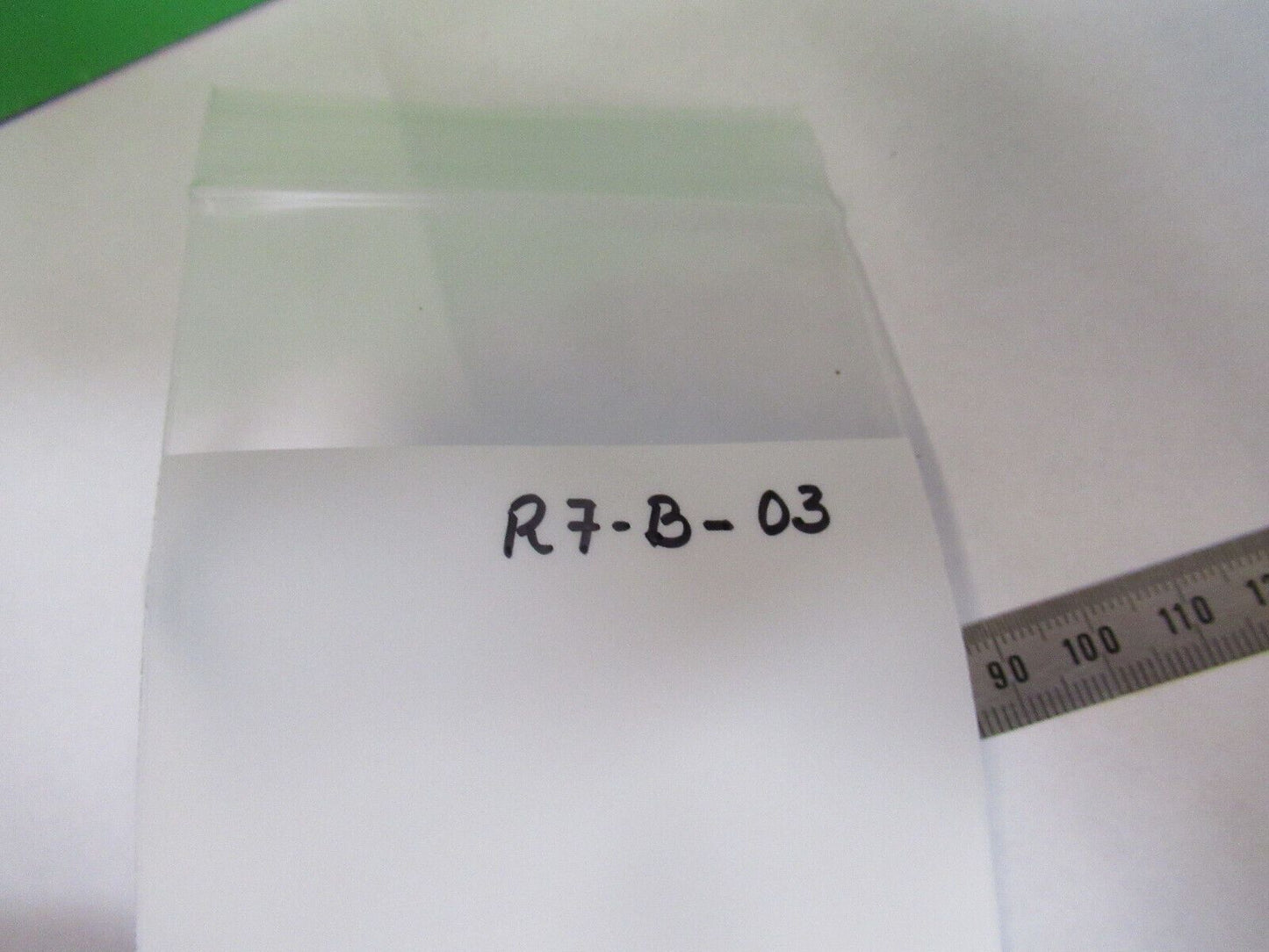 GLASS PRISM ASSEMBLY OPTICS STEREO MICROSCOPE PART AS PICTURED #R7-B-03x