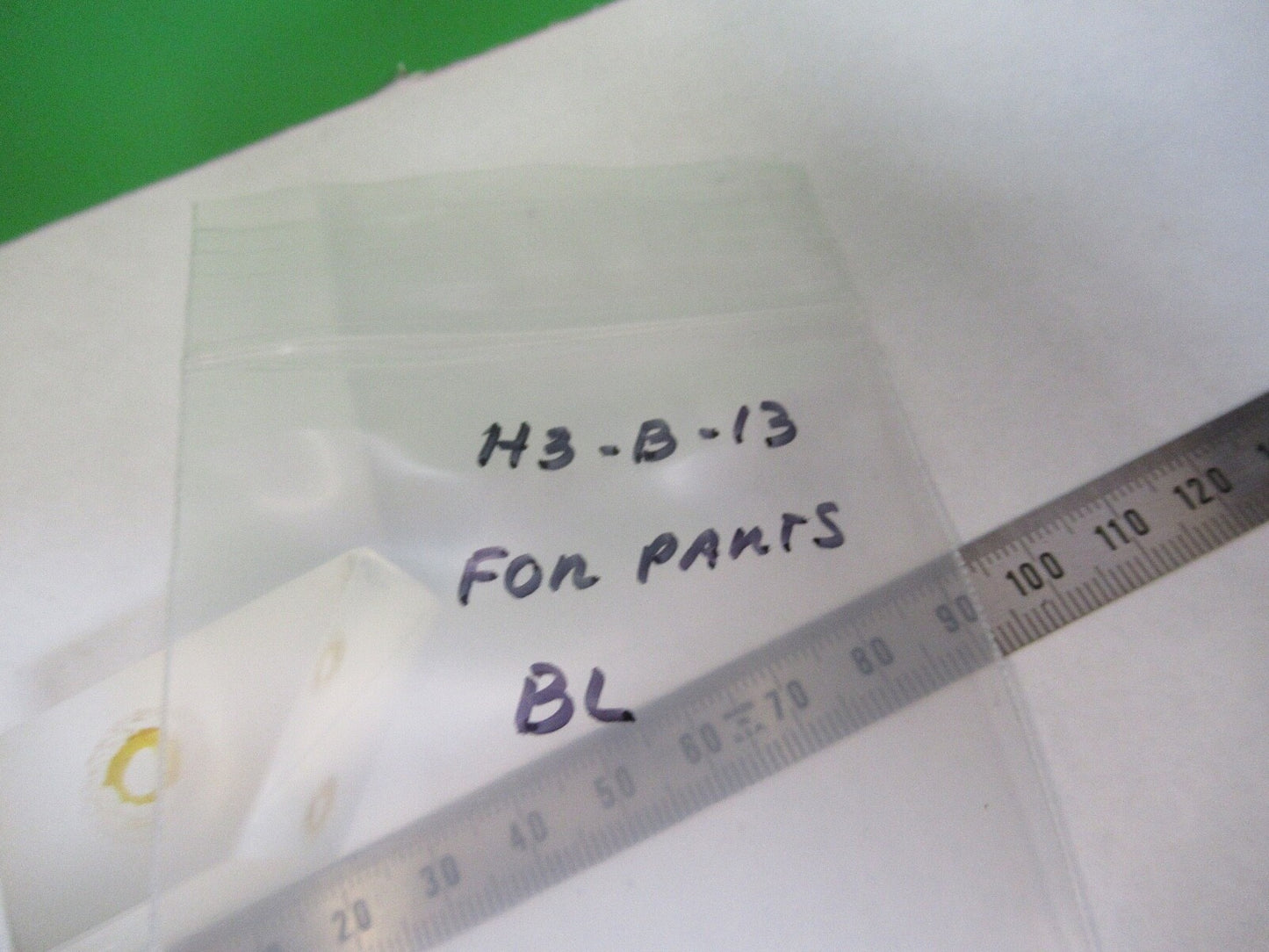 BAUSCH LOMB GLASS PRISM HEAD OPTICS MICROSCOPE PART as pictured H3-B-13