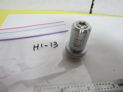 LEITZ WETZLAR DEUTSCHLAND PL 10X OBJEKTIVE MIKROSKOPOPTIK BIN#H1-13