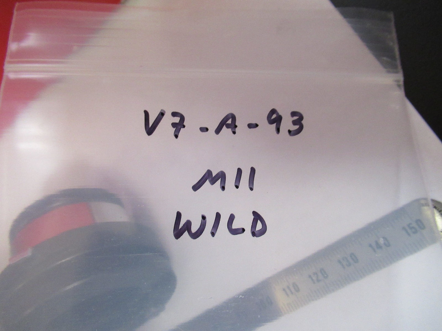 WILD HEERBRUGG SWISS M11 CONDENSER + IRIS MICROSCOPE PART AS PICTURED V7-A-93