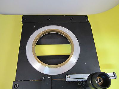 MICROSCOPE NIKON JAPAN PART STAGE SLIDES BIN#C1