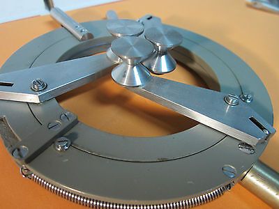 GONIOMETER PART X-RAY DIFFRACTION OR LASER OPTICS SAMPLE HOLDER BIN#16