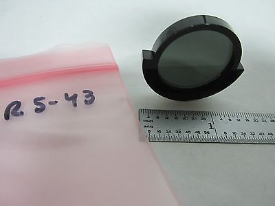 MICROSCOPE PART MITUTOYO JAPAN FILTER ND 8 OPTICS BIN#R5-43