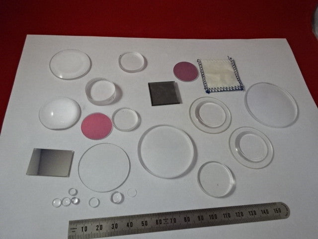 Lot Optical Lenses + Filters Pro Optics