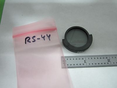 MICROSCOPE PART MITUTOYO JAPAN FILTER ND 2 OPTICS BIN#R5-44