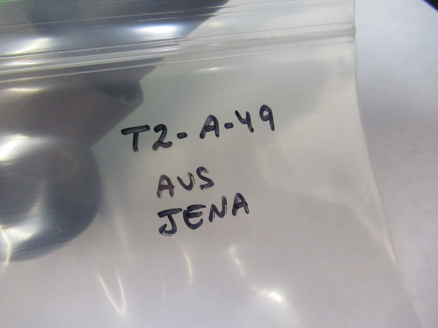 AUS JENA GERMANY LARGE LENS ASSEMBLY OPTICS MICROSCOPE PART AS PICTURED T2-A-49
