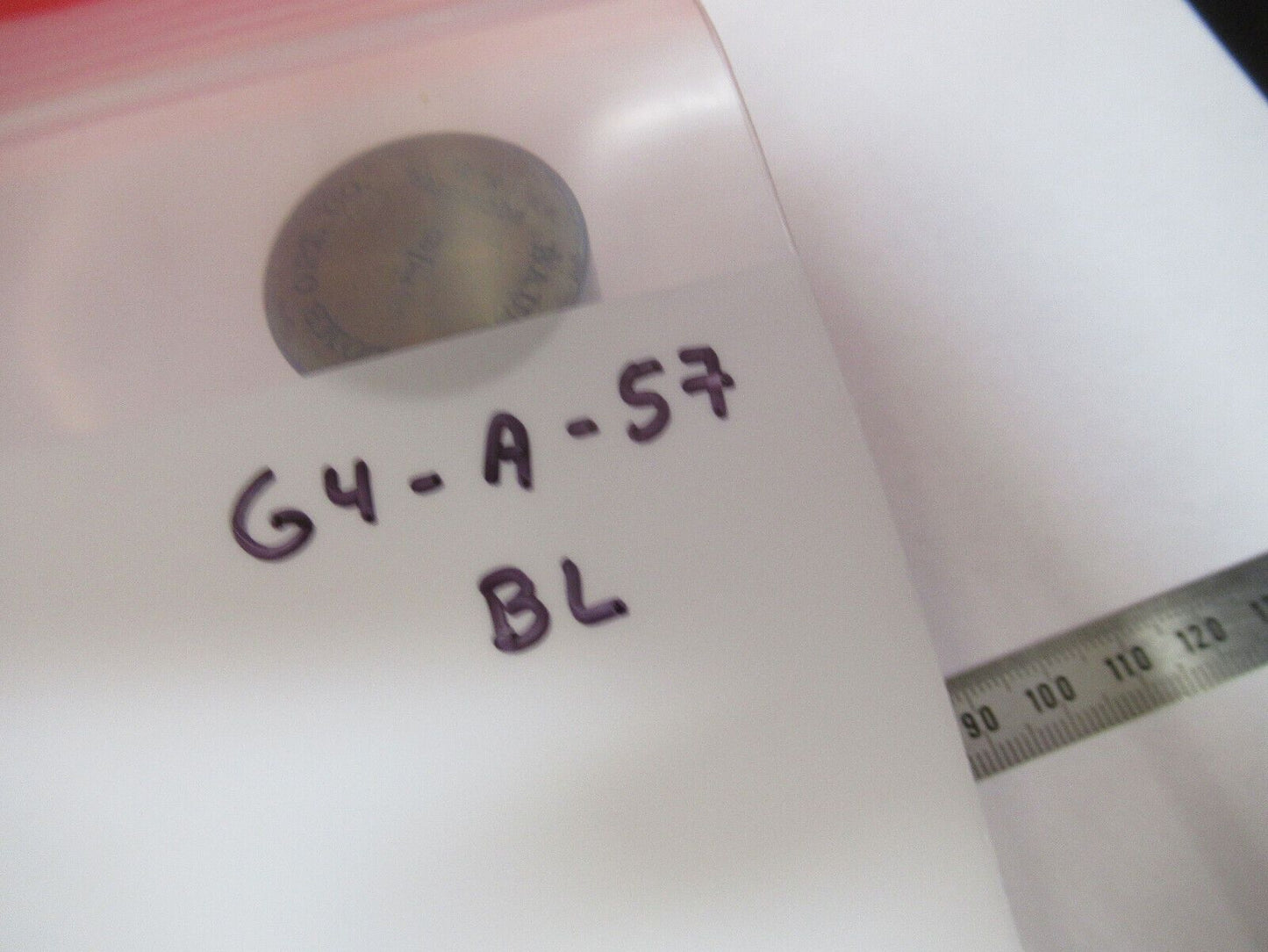 ANTIQUE BRASS BAUSCH LOMB OBJECTIVE 1/6 MICROSCOPE PART AS PICTURED G4-A-57