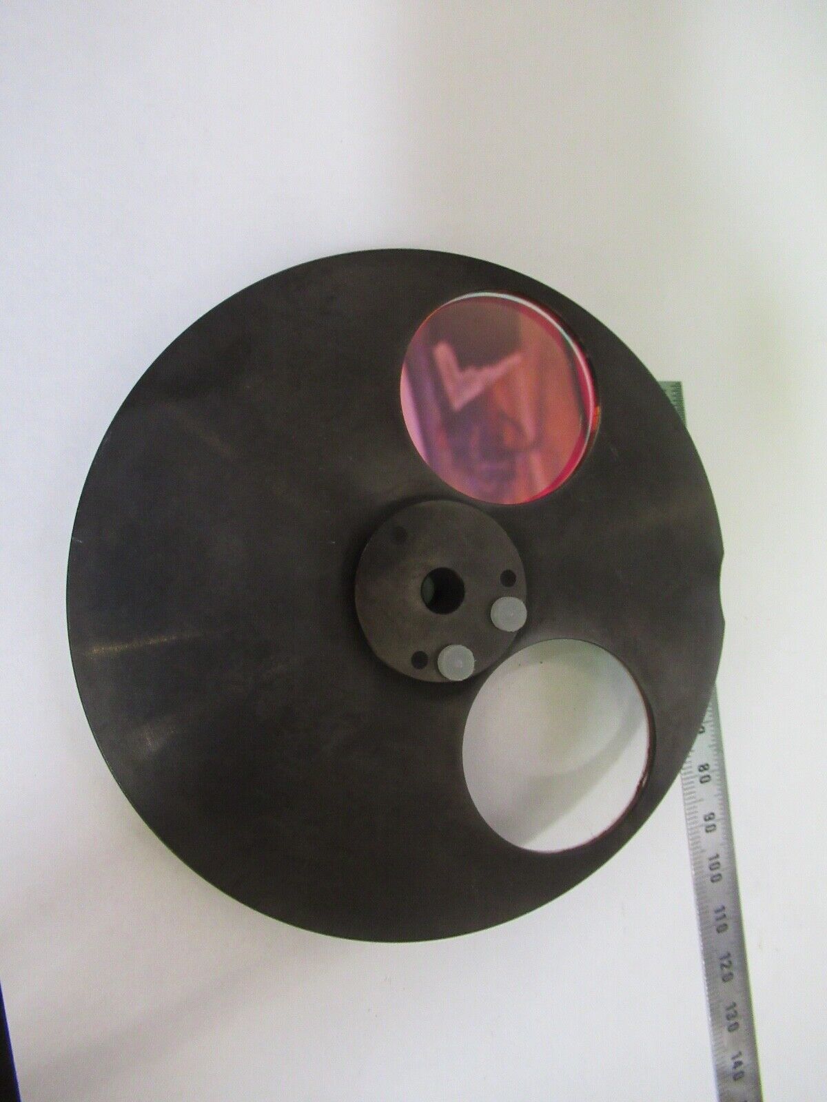 OPTICAL MIL SPEC TURRET LENS COATED FILTER OPTICS AS PIC z1-b-42