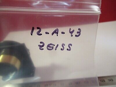 ZEISS GERMANY IN35 MOUNTED LENS MICROSCOPE PART AS PICTURED &12-A-43