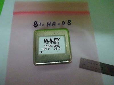OSCILLATOR QUARTZ FREQUENCY CONTROL BLILEY 16.384 MHz STANDARD NICE BIN#B1-HA-08