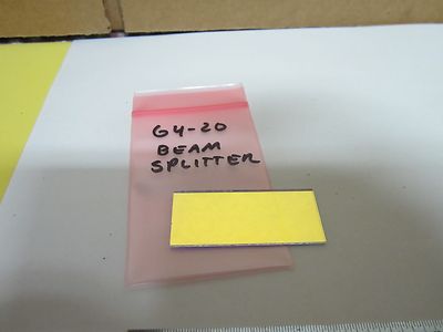 OPTICAL BEAM SPLITTER LASER OPTICS AS IS BIN#G4-20