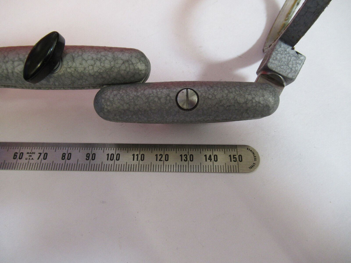 CARL ZEISS GERMANY LAMP METAL HOLDER MICROSCOPE PART AS PICTURED Q2-136