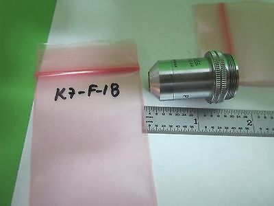 MIKROSKOPTEIL OBJEKTIV LEITZ DEUTSCHLAND 10X P OPTICS AS IS BIN#K7-F-18