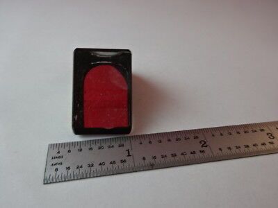 OPTICAL GLASS PRISM OLYMPUS MICROSCOPE PART OPTICS AS IS #45-A-08