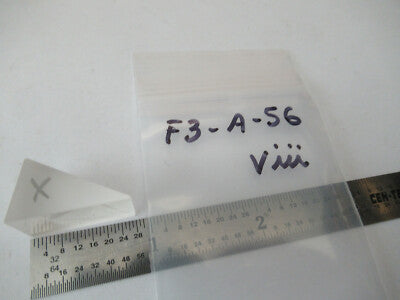 OPTICAL GLASS PRISM OPTICS AS PICTURED &F3-A-56