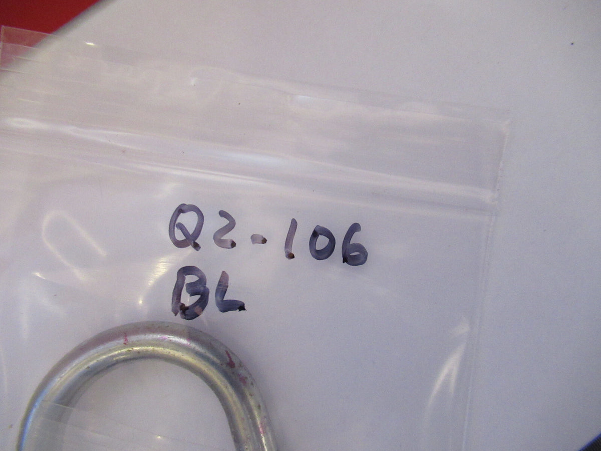 BAUSCH LOMB ANTIQUE LOCK WITHOUT KEY MICROSCOPE PART AS PICTURED Q2-106