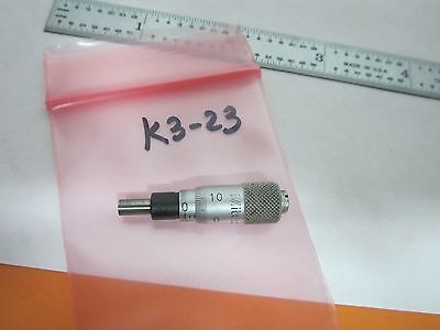 MITUTOYO JAPAN MICROMETER PART for POSITIONING OPTICS ETC BIN#K3-23