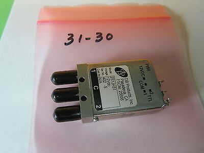 DB PRODUCTS PASADENA RF MICROWAVE COAXIAL SWITCH FREQUENCY BIN#31-30