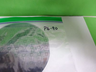 SEMICONDUCTOR WAFER SILICON WITH COMPONENTS AS IS BIN#P6-90