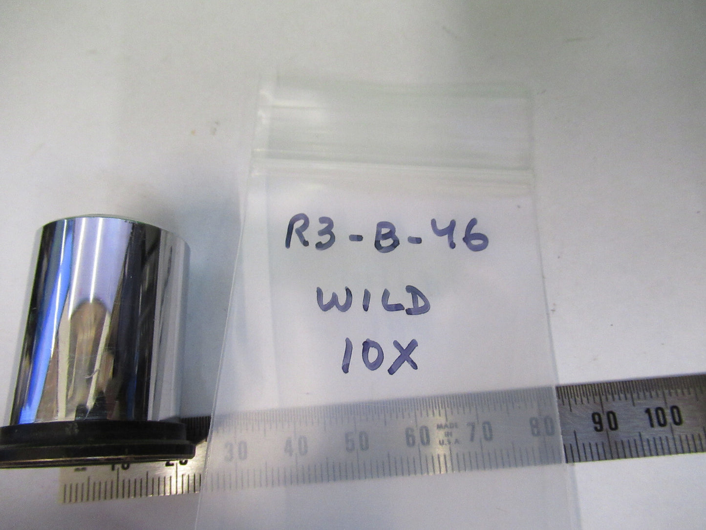 EYEPIECE 10X OCULAR WILD HEERBRUGG SWISS MICROSCOPE PART AS PICTURED &R3-B-46