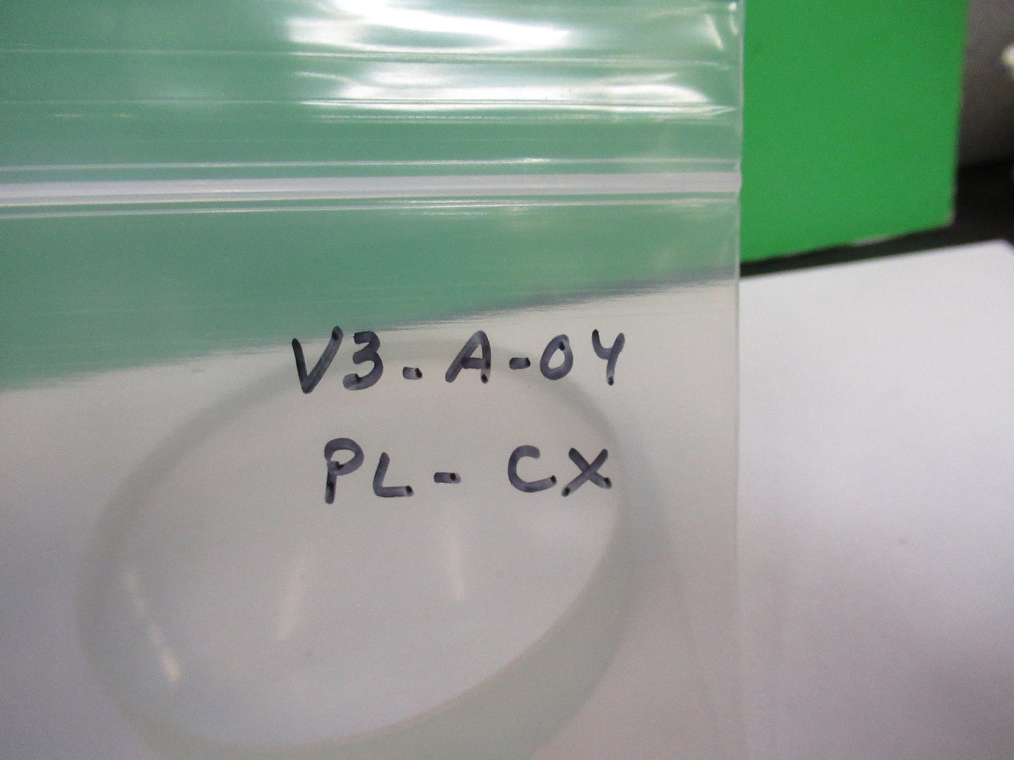 HUGE OPTICAL PLANO CONVEX THICK GLASS MIL SPEC OPTICS AS PICTURED V3-A-04