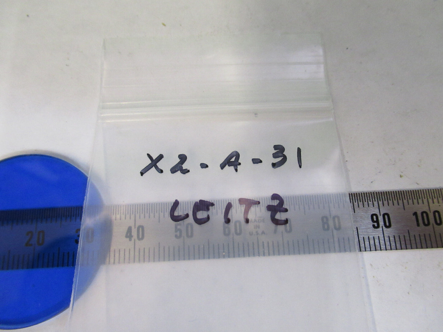 Ernst Leitz Wetzlar Germany B12 Blue Glass Filter Microscope Part