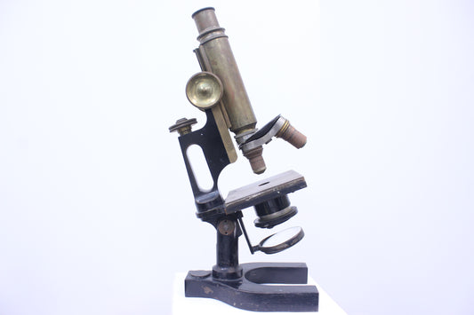 Bausch & Lomb Antique Brass Microscope (67050)