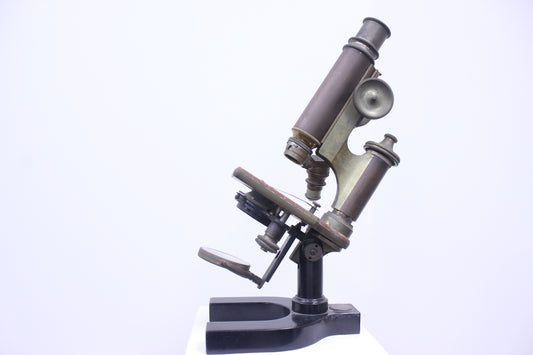 Bausch & Lomb Antique Brass Microscope (43911)