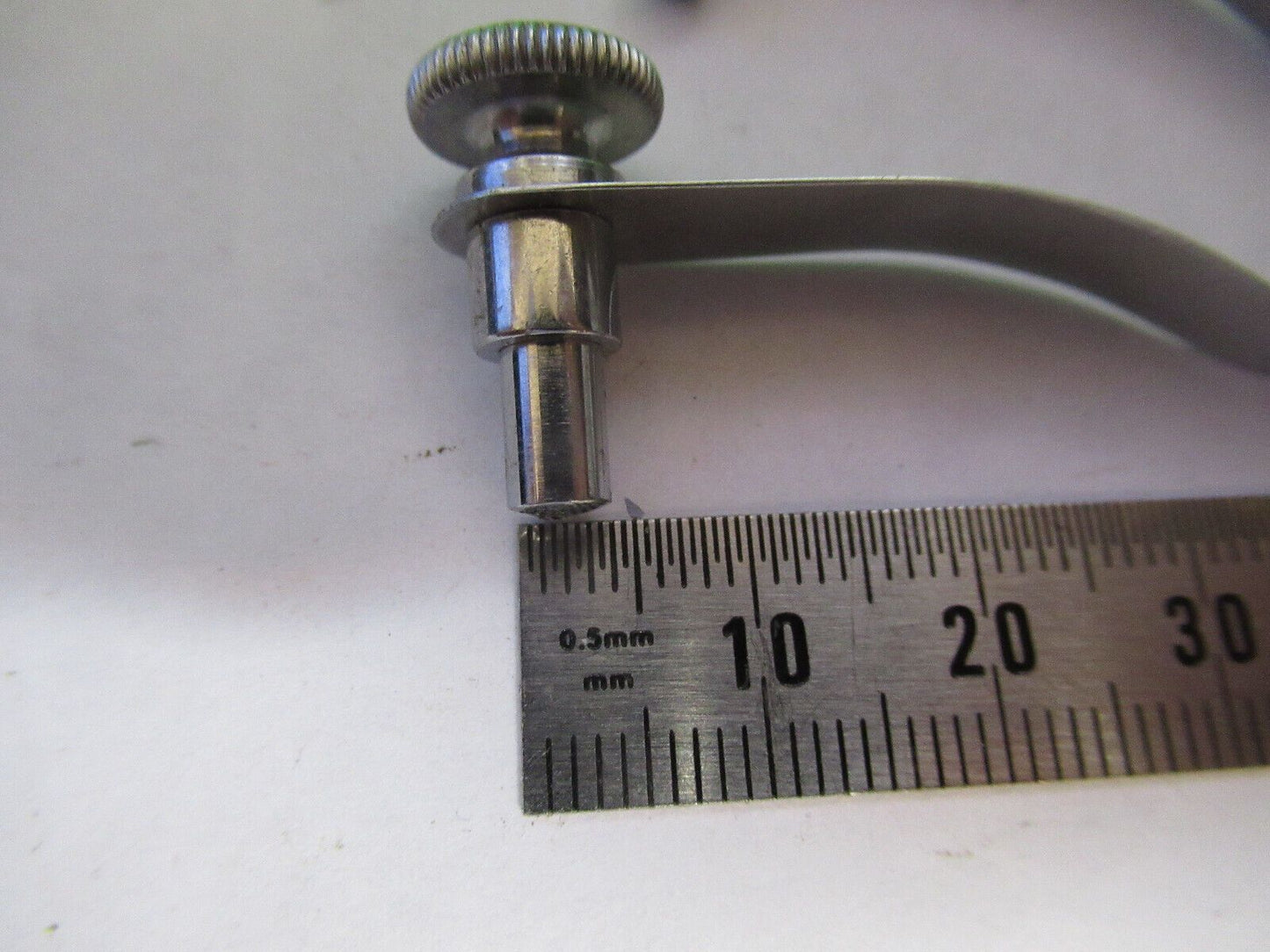 VINTAGE SPENCER AO PAIR CLIPS STAGE MICROSCOPE PART AS PICTURED &R4-A-43