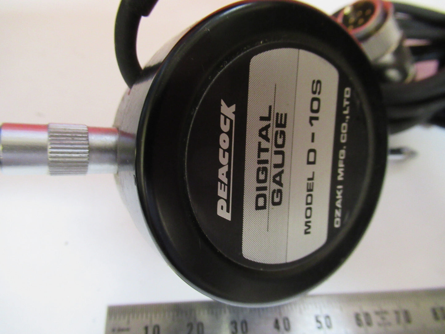 PEACOCK DIGITAL GAUGE MODEL D-10S AS PICTURED X8-B-29
