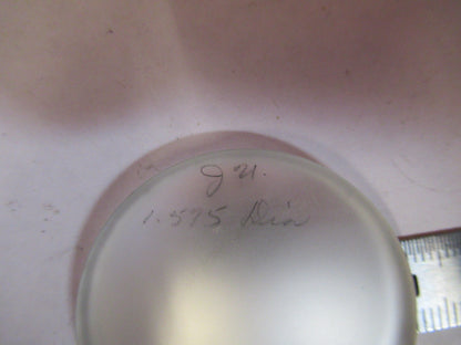 CONCAVE MIRROR OPTICAL chipped edge AS PICTURED X6-A-06